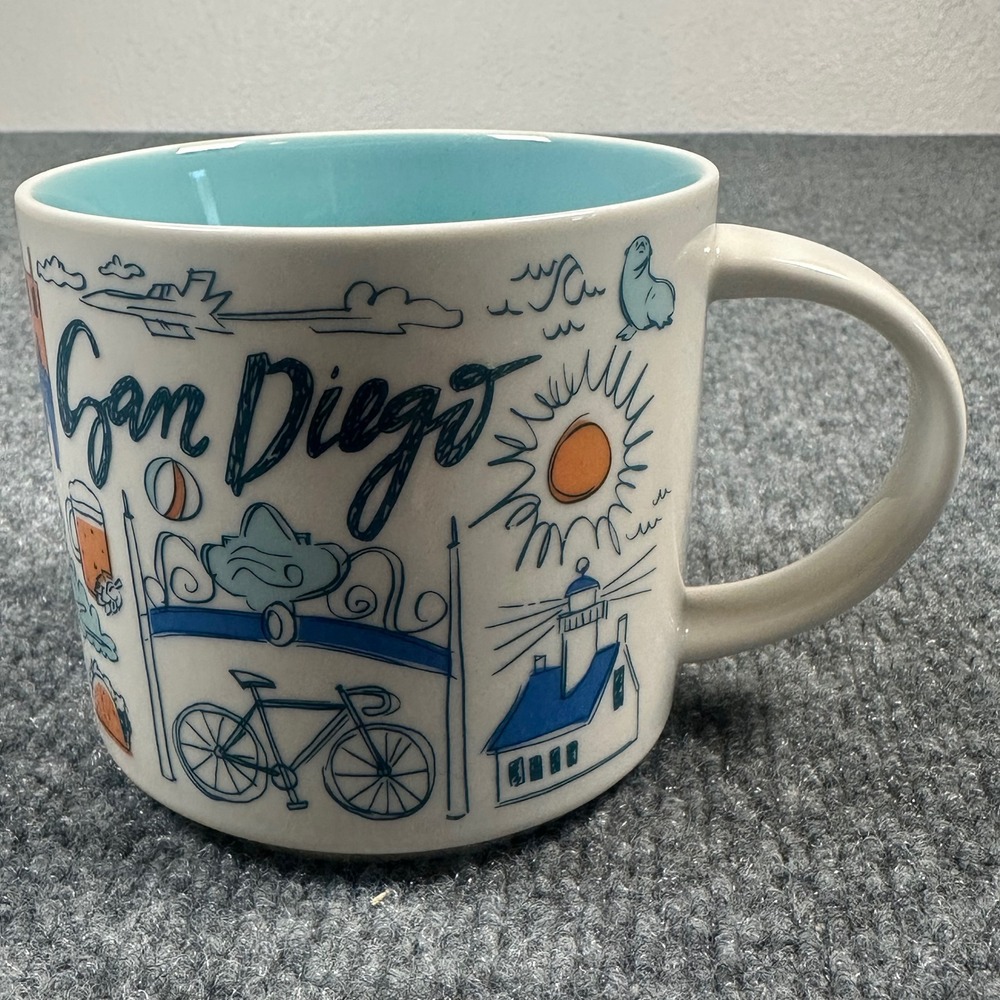 Starbucks Been There Series San Diego Mug 14oz Across Globe Collection BWC 21